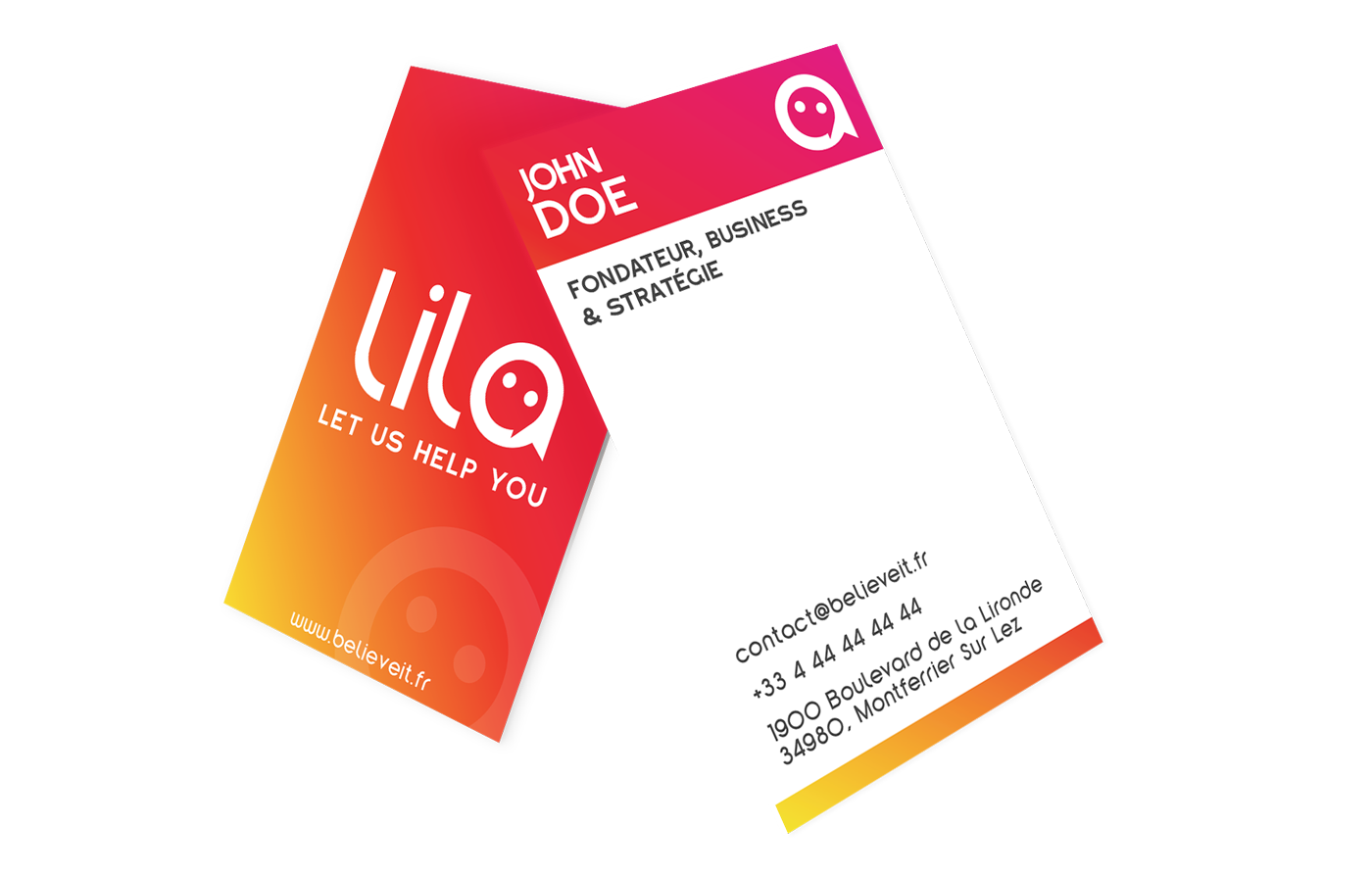 Lila - Preview carte de visite