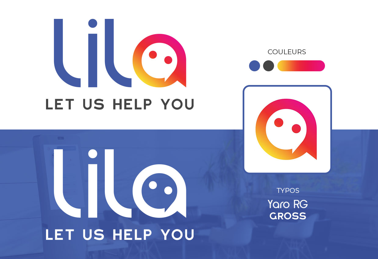 Logo Lila - Preview colorimétrie