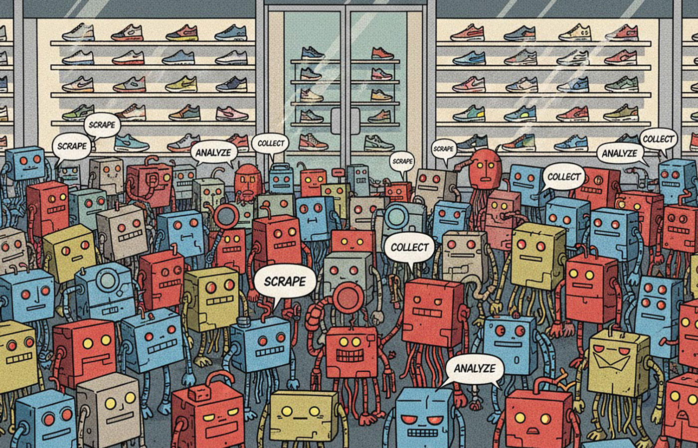 Le scraping : invasion des sites e-commerce.